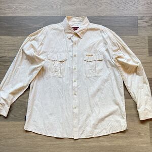 Simms Shirt Men XXL Checks Vented Performance Fishing Outdoor Hiking Cotton